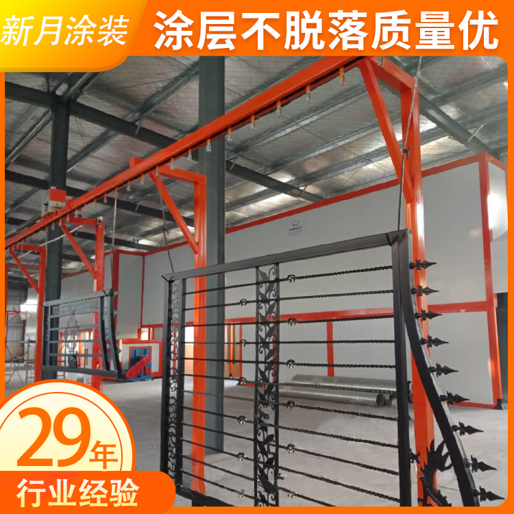 高速護欄自動噴塑設備視頻 高速護欄自動噴塑設備視頻