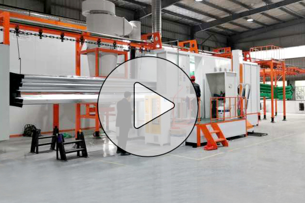 橋架噴塑流水線視頻的噴涂方式有這幾種 橋架噴塑流水線視頻的噴涂方式有這幾種