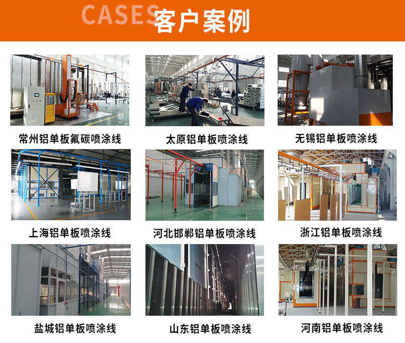 鋁單板自動氟碳噴涂線 鋁單板自動氟碳噴涂線