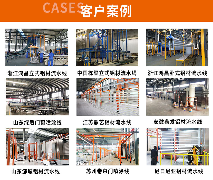 鋁材噴涂線 鋁材噴涂線
