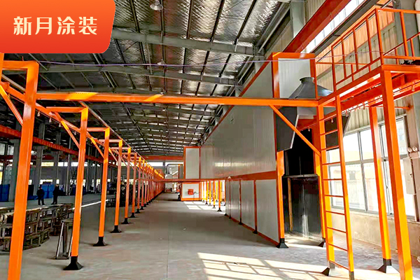 未來噴塑工藝設備的趨勢將更新為全自動噴涂線