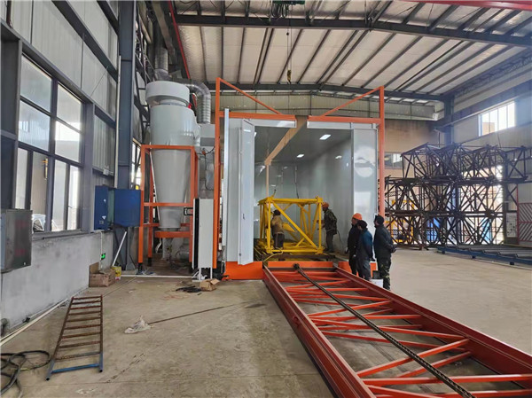 深冬的美好光景--噴涂流水線設備的安裝依然進行著! 深冬的美好光景--噴涂流水線設備的安裝依然進行著!