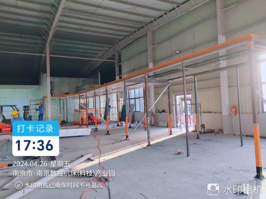 又一安裝項目-南京噴涂生產線定制現場忙! 又一安裝項目-南京噴涂生產線定制現場忙!