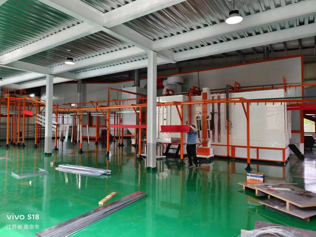 項目快訊-江蘇一裝飾工程公司大型噴涂線投產在即! 項目快訊-江蘇一裝飾工程公司大型噴涂線投產在即!