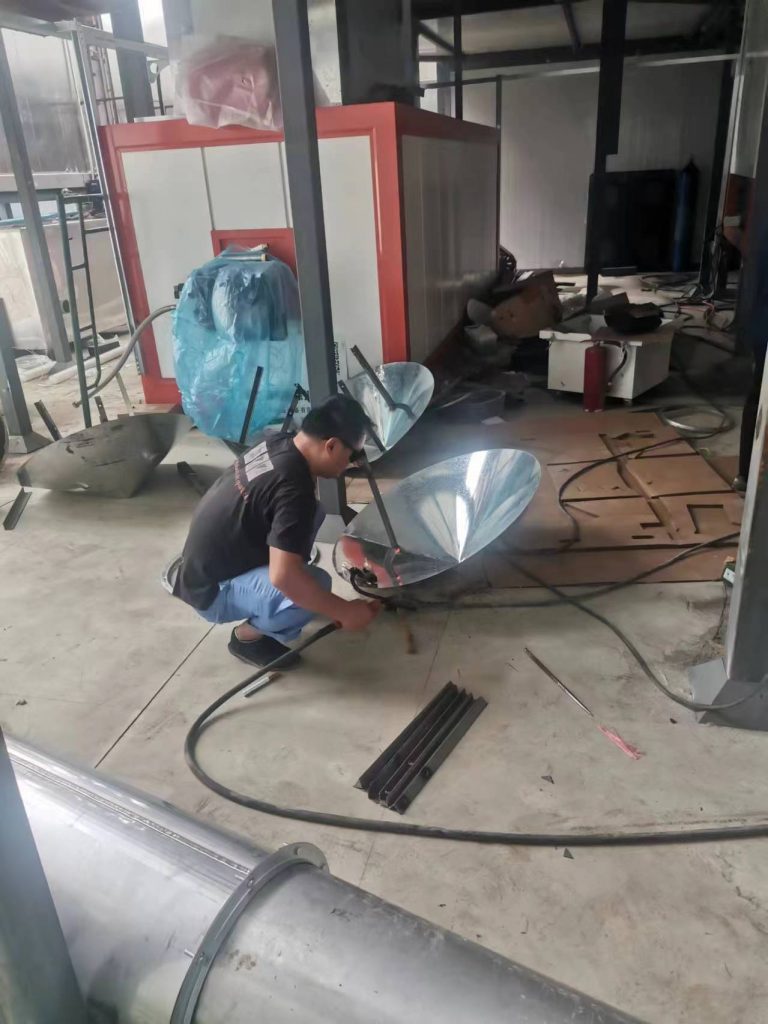 炎夏酷暑第一視角看粉末噴涂線廠家的安裝現場! 炎夏酷暑第一視角看粉末噴涂線廠家的安裝現場!