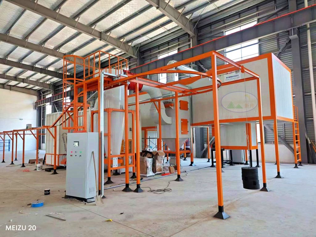 粉末噴涂線設備上的光輝之旅! 粉末噴涂線設備上的光輝之旅!