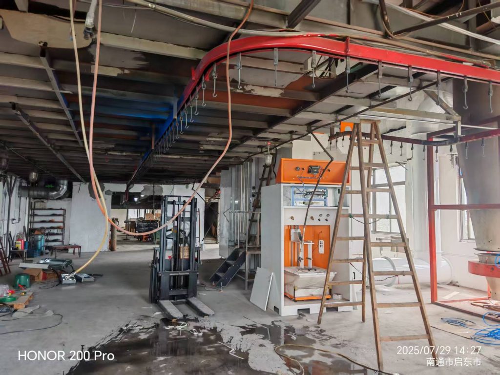 江海之畔安裝忙:新月電子儀器自動(dòng)噴粉線設(shè)備落戶(hù)南通 江海之畔安裝忙:新月電子儀器自動(dòng)噴粉線設(shè)備落戶(hù)南通