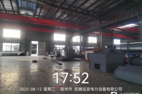 安徽智造新突破：定制配電箱柜體噴涂流水線設備成功落地安裝！