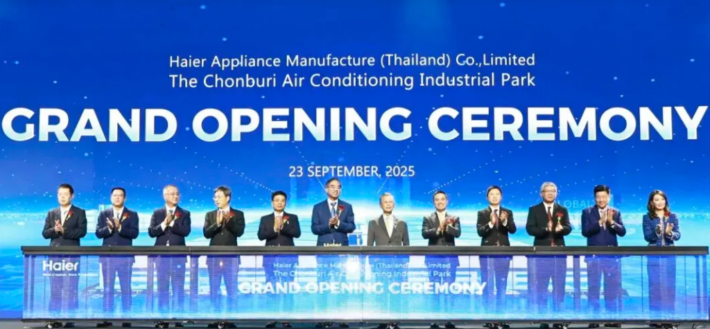 東南亞最大空調制造基地投產,核心粉末噴涂設備由中國企業提供! 東南亞最大空調制造基地投產,核心粉末噴涂設備由中國企業提供!